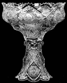 Dorflinger punch bowl