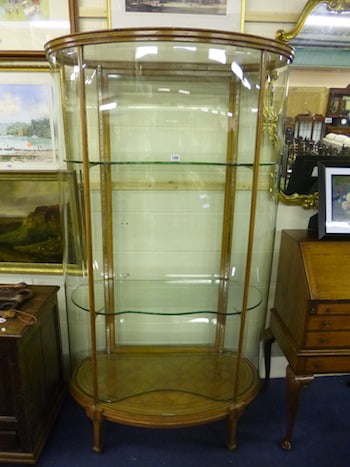 antique display cabinet